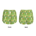 thumbnail image 3 of Rateoe Cartoon Duck Printed 2 in 1 Women's Workout Shorts for Athletic Gym Running Shorts with Phone Pockets-Small, 3 of 7