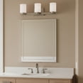 thumbnail image 2 of 5053BN-LED Hinkley Lighting Mileys - 3 Light Bath Vanity in Transitional Style - 21.5 Inches Wide by 7 Inches High-Brushed Nickel Finish-Cased Opal, 2 of 8