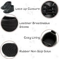 thumbnail image 3 of PU leather loafers Rubber and soft soled wedding shoes Toddler walking shoes, 3 of 5