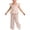 E Pink, variant on Bovxnpu Girls Summer Clothing Sets Striped Sleeveless V-neck Kids Breathable Casual Top and Pants Outfit Set