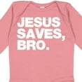 thumbnail image 4 of Inktastic Jesus Saves Bro Christian Boys or Girls Long Sleeve Baby Bodysuit, 4 of 5