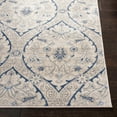 thumbnail image 6 of SAFAVIEH Brentwood Braelyn Damask Area Rug, Light Gray/Blue, 5'3" x 7'6", 6 of 13