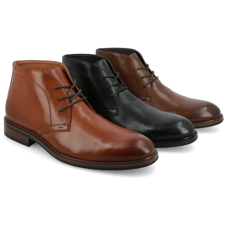 Vance Co. Linus Tru Comfort Foam Plain Toe Lace up Chukka Boot Walmart