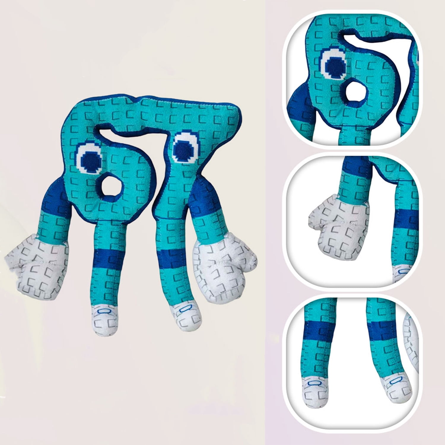 Steal a Brainrot 67 Plush Toy - 9.8 Inch Collectible Premium Soft 67 Plushie Inspired from Steal a Brainrot Game - Must-Have Cuddle Buddy for Video Game Fans