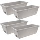 thumbnail image 2 of BRIGHTFUFU 4 conjuntos de ventana rectangular Caja de flores de planta Plantilla de planta con bandeja, 2 of 8