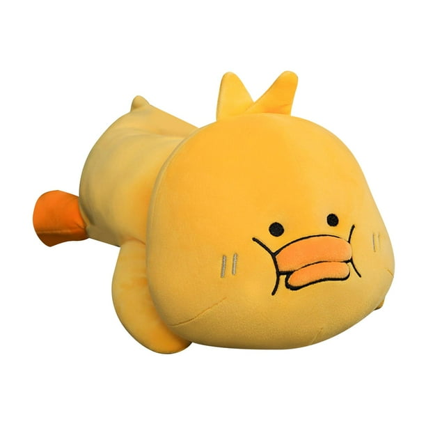 Estuche para pañuelos de coche suave con dibujos animados y correas ajustables, multifuncional. Pato