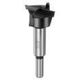 thumbnail image 1 of Broca Forstner Uxcell para Trabajos en Madera, 1-17/32in (39mm) Punta de Carburo Cortador de Vástago Redondo para Abrir Agujeros en Madera, 1 of 7