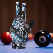 BLEEUS Left Hand Billiard Glove 3 Finger Snooker Cue Sport Glove Billiard Pool Glove(a) Sporting Supplies (A)