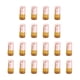 thumbnail image 3 of 20 Piezas de Botellas de Bolas Rodantes de Vidrio Ámbar Vacías perfecl Tamaño de Viaje 1ml, 3 of 8