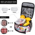 thumbnail image 3 of Fantasy Princess Design Portable Lunch Tote, Insulated Cooler Bag for Daily Use and Travel, 3 of 6