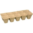 thumbnail image 2 of Plantation Products FS110 10 Pot Square Peat Fiber Strip, 2 of 2