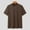 Brown, variant on CaiJunJia George Mens T Shirt - Short Sleeve Crew Neck Soft Fitted Tees Fresh Classic Tshirts ,Heavyweight Cotton Crew neck Tee