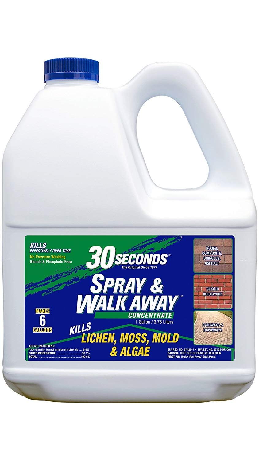 30 SECONDS Cleaners 1GSAWA 2PA Spray & Walk Away Cleaner, 1 Gallon
