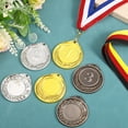 thumbnail image 5 of Uxcell Gold Award Medals, 1st  Style Winner Medals with Neck Ribbon, Golden 15Pcs, 5 of 7