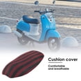thumbnail image 4 of Motorcycle Scooter Seat Cover Waterproof Rainproof Dustproof, 4 of 7