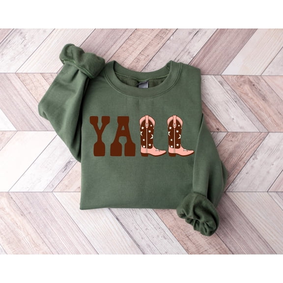 Velto Howdy Sweatshirt, Country Sweatshirt, Yee Haw Sweatshirt, Country Concert Sweatshirt, Trendy Clothes, Y2K Clothing, Western Crewneck All Size S-5XL