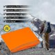 thumbnail image 3 of Poncho de manta de emergencia LANNMXG Poncho de lluvia 2 piezas ligero resistente al calor, 3 of 3