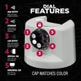 thumbnail image 3 of Rust-Oleum Stops Rust Custom 5-in-1 Flat Gray Universal Bonding Primer Spray-136443, 12 oz, 6 Pack, 3 of 8
