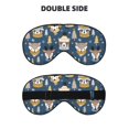 thumbnail image 2 of Fuzoiu Winter Animal Friends Print Sleep Masks,Eye Masks with Adjustable Strap for Sleeping,Night Eye Shade for Women Men,Eye Cover for Full Night's Sleep, Travel and Nap, 2 of 7