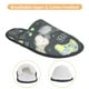 thumbnail image 3 of Balery Gamers Pantuflas de Casa de Felpa Silenciosas con Diseño Estampado, Zapatillas Cómodas Antideslizantes de Algodón para Interior-Medium, 3 of 8