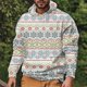 thumbnail image 3 of Gibobby Sudadera ligera casual con capucha para hombre(Blanco,G), 3 of 4