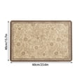 thumbnail image 3 of JHyouerji Floral Print Bath Mats Absorbent Bath Rug Non Slip Floor Rug for Kitchen Bathroom Laundry Bedroom Living Room Decor, 3 of 7