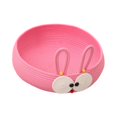 thumbnail image 4 of MERIGLARE Cercle Petit Chien/chat Nid Rafraîchissant Lits pour Animaux Chat Panier de Couchage pour Animaux Robuste Résistant à l'Abrasion Mignon Nid pour Chat Rose, 4 of 8