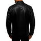 thumbnail image 5 of Chamarra Para Hombre Shendy Vendi Chaqueta Vinipiel Tipo Biker Negro Chica, 5 of 5
