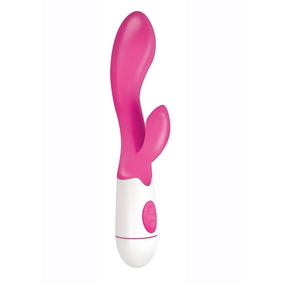 Nasstoys Lotus Sensual Massager #2 Silicone Rabbit Vibrator, Pink