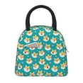 thumbnail image 2 of Haiem Cute Shiba1 Printed Lunch Bag Women, Lunch Box Lunch Bag for Women, Small Leakproof Cute Lunch Tote Large Capacity Reusable Insulated Cooler Lunch Container, 2 of 6