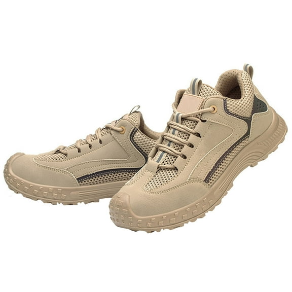 Safety Shoes Men'S Work Shoes Lightweight Work Trainers Comfort Fashion Steel Toe Shoes EU 36-46