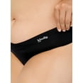 thumbnail image 4 of Kindly Yours Women's So Comfy Crossover Waist Thong Panties, 2-Pack, Sizes XS-XXXL, 4 of 8