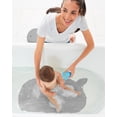 thumbnail image 4 of Alfombra de baño para bebés Skip Hop Moby, antideslizante, gris, 4 of 8