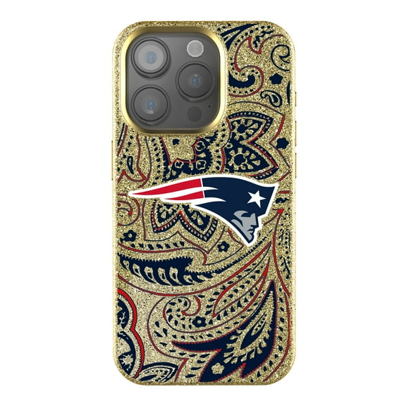 Keyscaper New England Patriots Paisley Bling iPhone Case