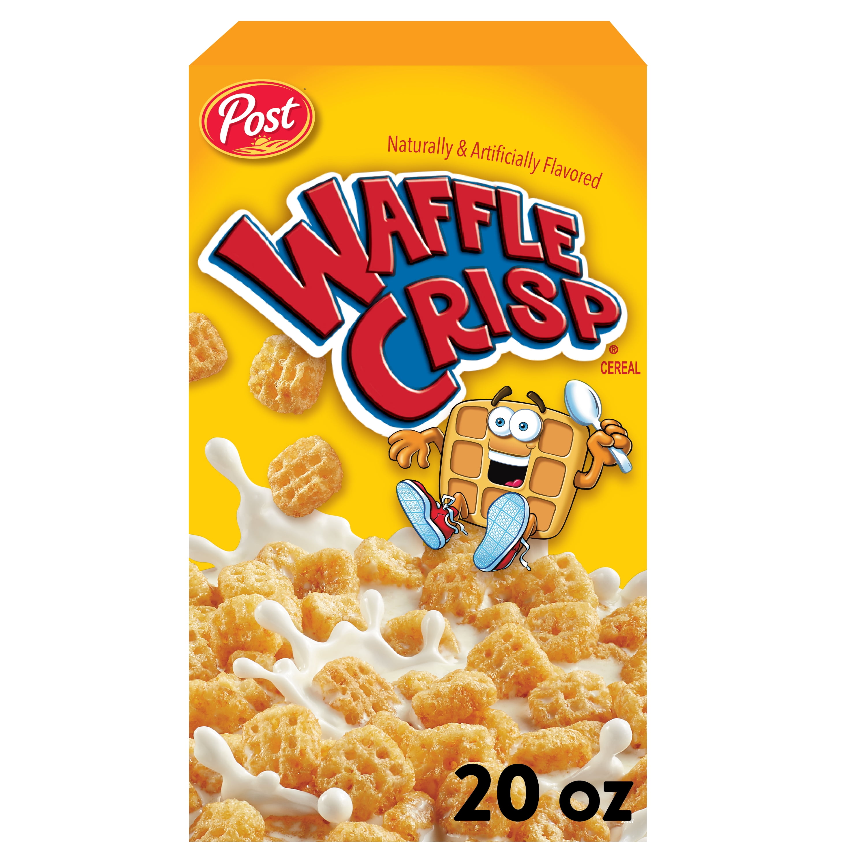 Post Waffle Crisp® breakfast cereal, 20 oz