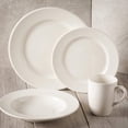 thumbnail image 2 of Banquet Rim Dinnerware 4-Piece Set For 1, 2 of 3