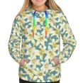 thumbnail image 3 of KLL Lilies Flowers for Womens Pullover Hoodie with Pocket Hooded Long Sleeve Shirts Sweatshirt for Women-XX-Large, 3 of 7