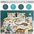 thumbnail image 6 of Dinosaur Bedding Sets Twin Duvet Cover 3 Piece Cute Bed Set for Boys Girls Kid, 6 of 6