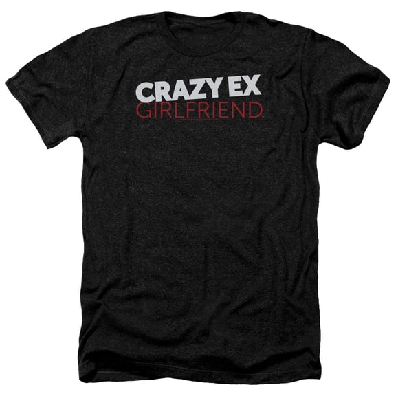Crazy Ex Girlfriend - Crazy Logo - Heather Short Sleeve Shirt - XX-Large