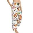 thumbnail image 2 of Kll Womens Animal Cartoon Style Print Pajama Pants Soft Pajama Bottoms For Women Cozy Lounge Pants, 2 of 9