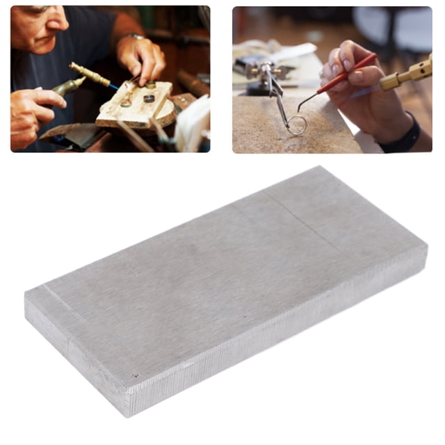 Bloque de Estampado de Metal, Banca de Joyería de Hierro de Superficie Lisa para Hacer Joyas