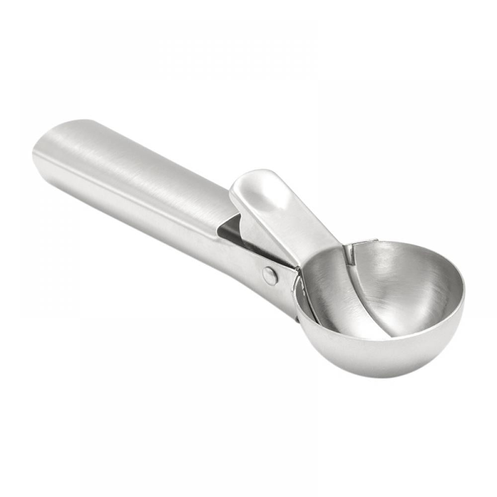 Stainless Steel Ice Cream Scoop by Midnight Scoop - Ergonomic Ice Cream  Scooper for Hard Ice Cream 