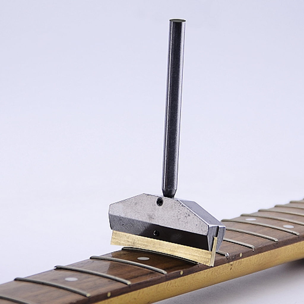 Oasiva Fretboard Press Caul & Radian Fret Inserts Guitar Bass Fingerboard Pressing Tool