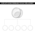 thumbnail image 4 of Hweilai Aluminum Alloy Kazoo Woodwind Instrument Musical Instrument for Beginners Silver, 4 of 7
