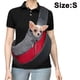 thumbnail image 1 of 0002-Bolso bandolera portátil de malla transpirable para mascotas-Pequeño rojo Ormromra 2034782-1, 1 of 9