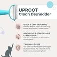 thumbnail image 2 of Uproot Clean Deshedding Brush for Cats & Dogs - Undercoat Rake for Dogs & Cats!, 2 of 7