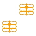 thumbnail image 4 of ZheElen Cookie Mold Cooking Plastic Biscuit Plastic Biscuit Form Mould Form Mould Kitchen Baking Maker with Good Wishes A 2Set, 4 of 6