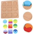thumbnail image 4 of 1 Set Shape Panel Puzzles Geometry Puzzles Geometry for Wooden Geometry Puzzle Geometry Math Geometry, 4 of 9