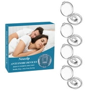 Angle View: Snoring Devices Magnetic Snoring Clips for Nose Snore Stopper Silicone Snore Clip Set for Better Deep Sleep