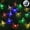 Multicolor, variant on LED Butterfly String Lights, 6.5m 30LED Outdoor Solar Powered String Light 8Mode Indoor for Garden Home Wedding Party Christmas Lighting Decoration